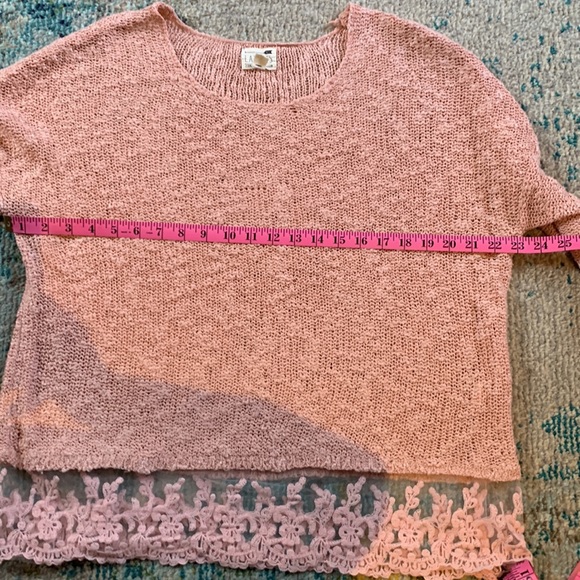 LA Hearts pink sweater - Picture 6 of 6